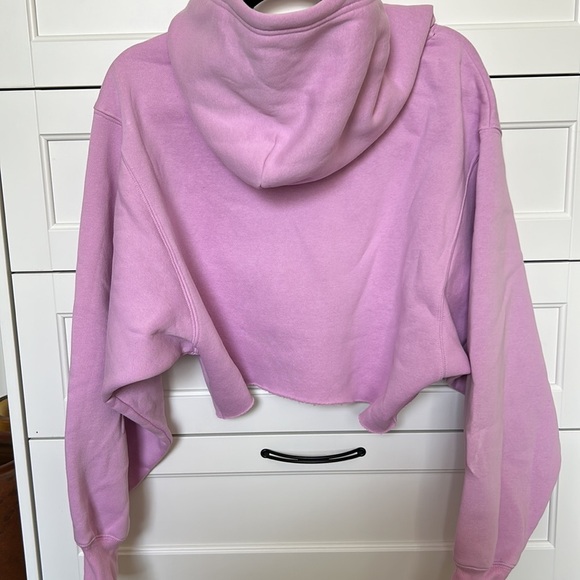 Vitality / Balance Athletica Affirmation Cropped Hoodie - M Pink - Picture 3 of 5